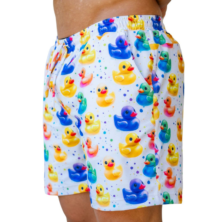 Duckies Mens Shorts Board Short Length