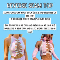 Thumbnail for Celestial Reverse Seam Top