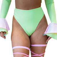 Thumbnail for Melon High Waisted Bikini Bottoms