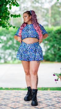 Thumbnail for ✨COMING SOON✨ Scare-Bear A-line Pocket Skort (UV REACTIVE)