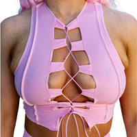 Thumbnail for ✨COMING SOON✨Baby Pink Reverse Seam Top
