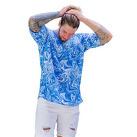 Thumbnail for Blue Marble Mens Shirt