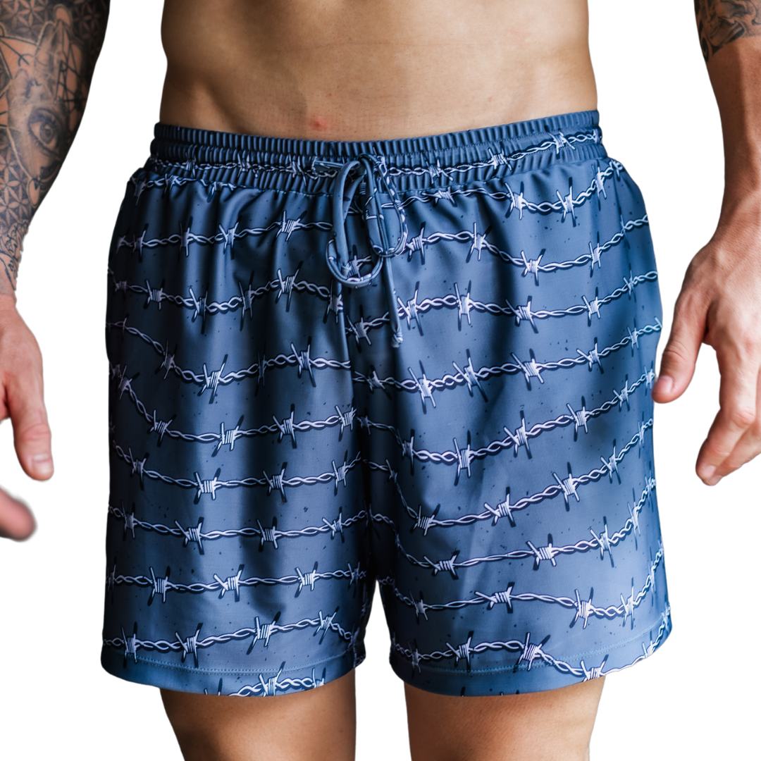 Barbed Wire Mens Shorts