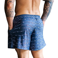 Thumbnail for Barbed Wire Mens Shorts