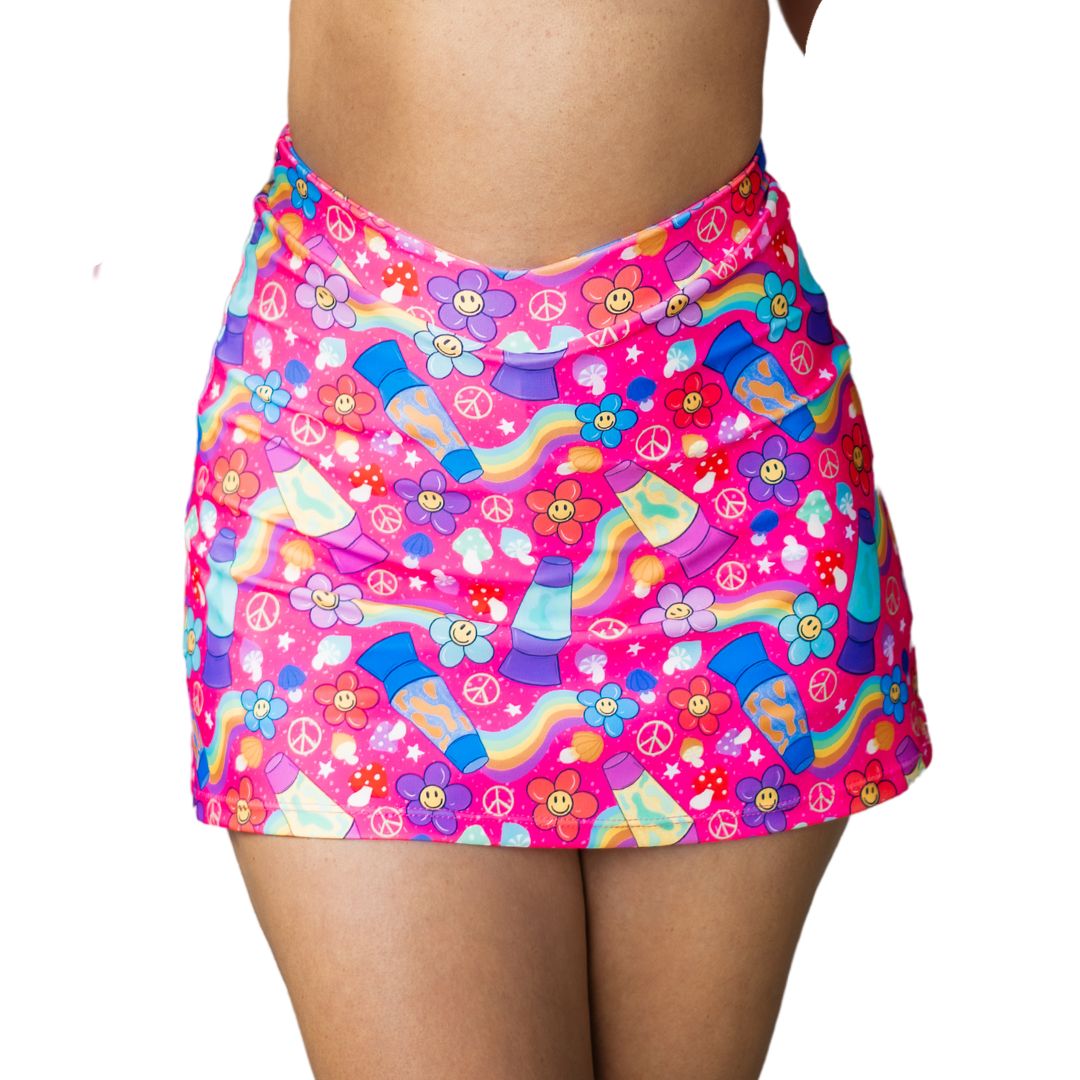 Lava Lamp Life Skort