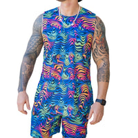 Thumbnail for Spectrum Mens Cutoff Singlet Dryfit Fabric