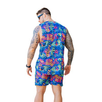 Thumbnail for Spectrum Mens Cutoff Singlet Dryfit Fabric