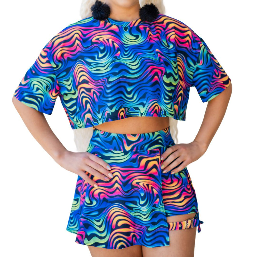 Spectrum Cropped Tee