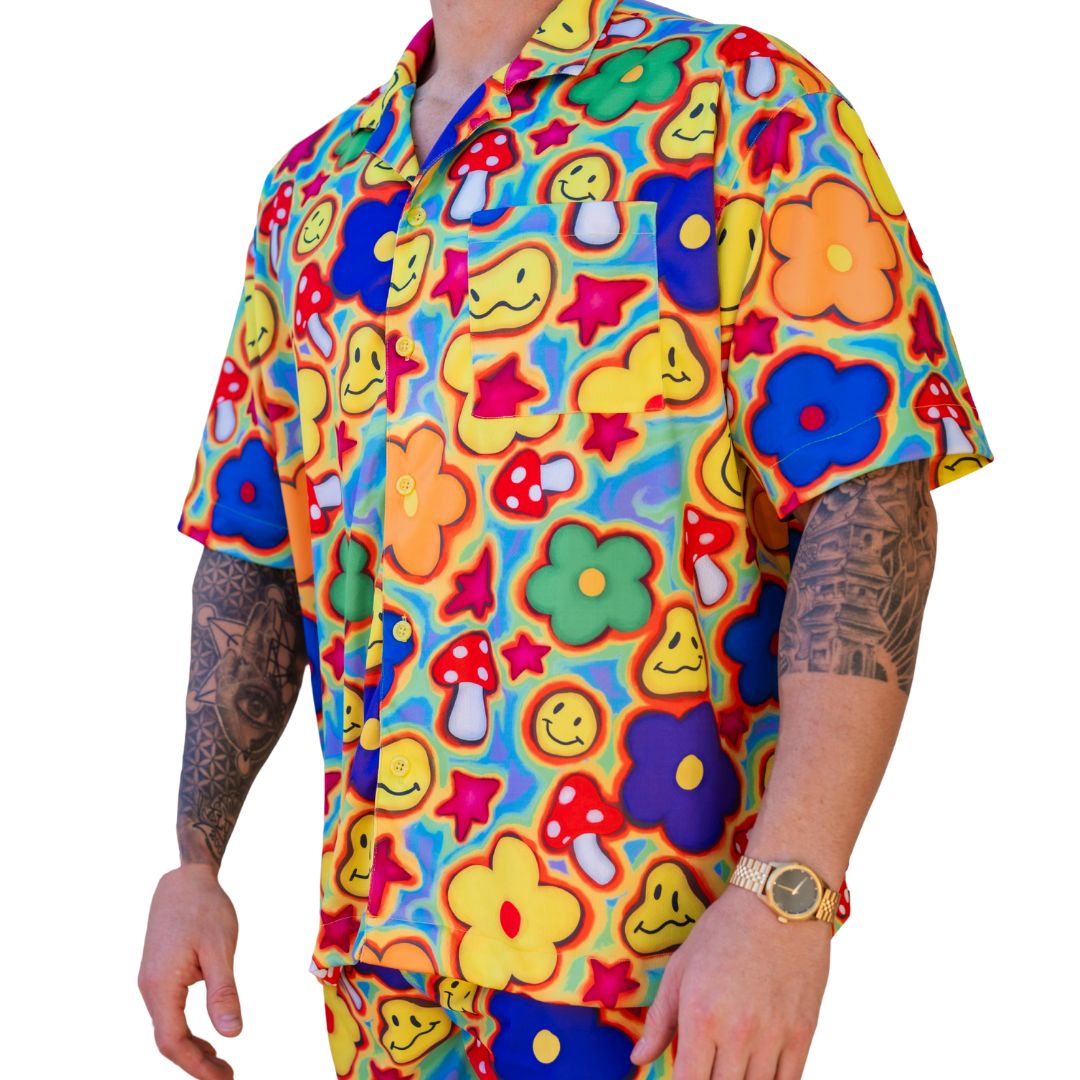 Tripsitter Mens Button Up