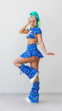 Thumbnail for Neon Dino LEG WARMERS PRE-ORDER