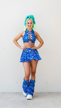 Thumbnail for Neon Dino Reverse Seam Top PRE-ORDER