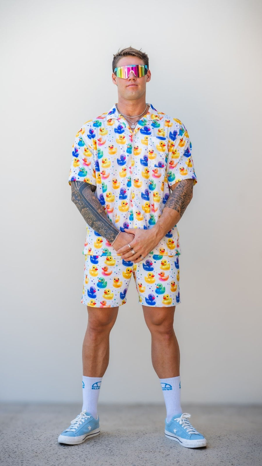 Duckies Mens Shorts Board Short Length