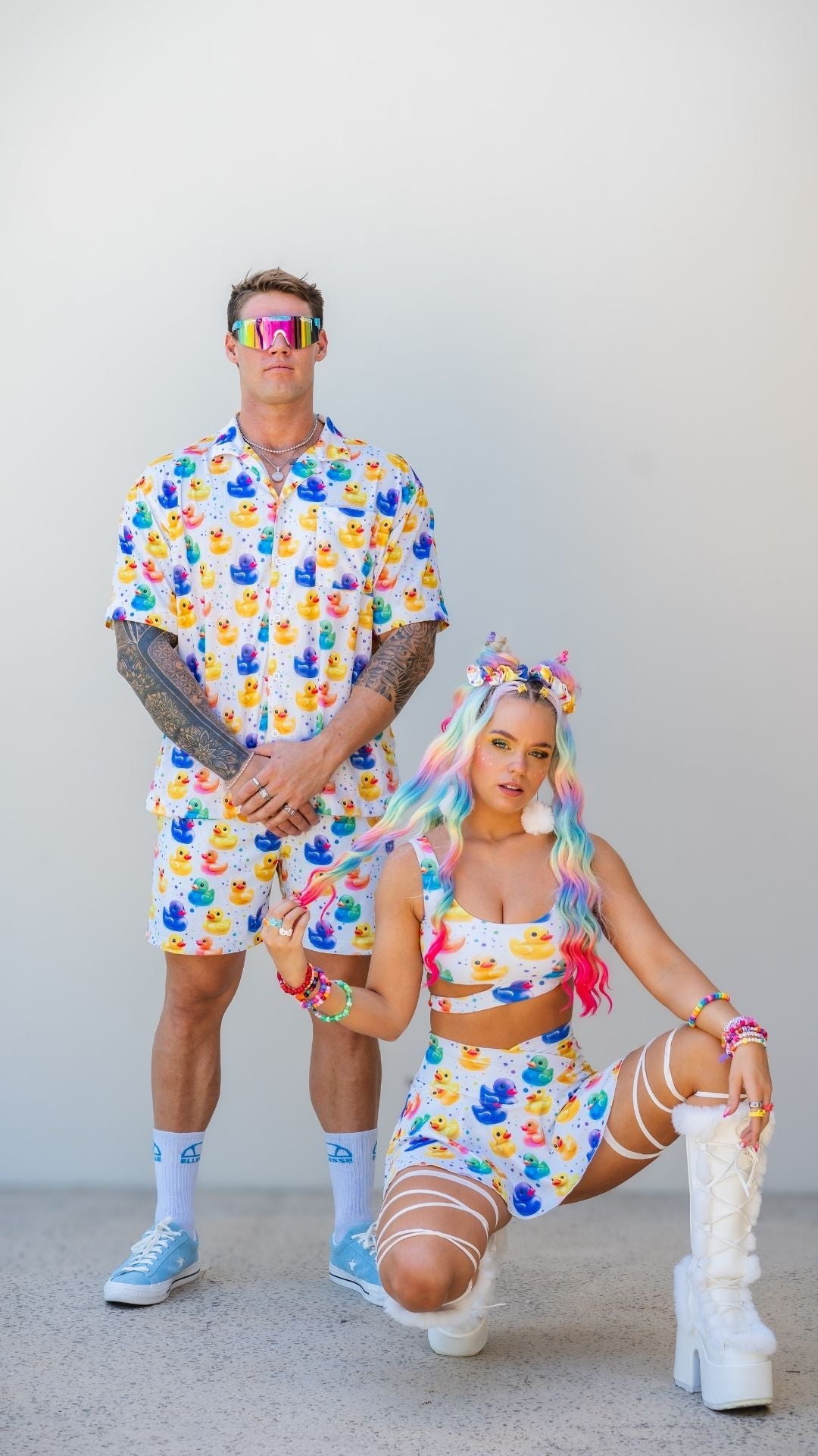 Duckies Mens Shorts Board Short Length