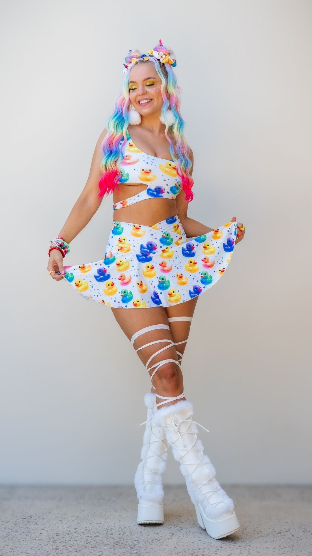 Duckies Cut Out Crop