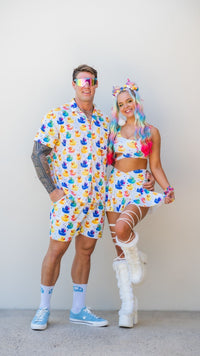 Thumbnail for Duckies Mens Shorts Board Short Length