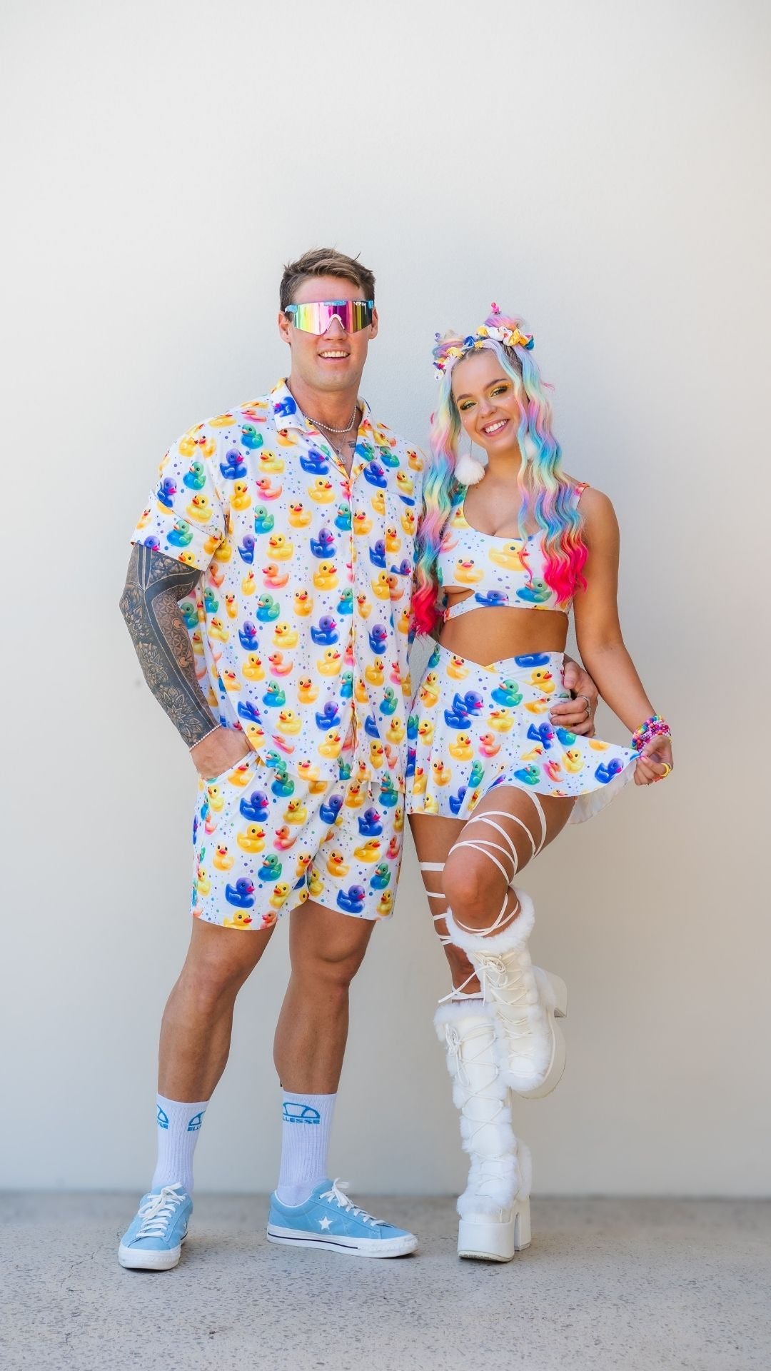 Duckies Cut Out Crop