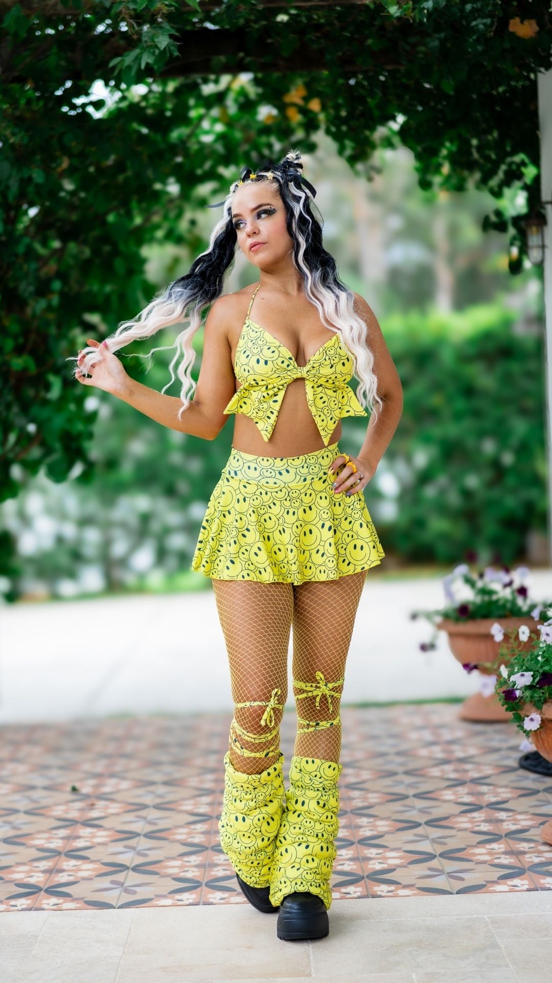 ✨COMING SOON✨ All Smiles Cheeky Rave Skirt