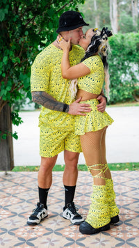 Thumbnail for ✨COMING SOON✨ All Smiles Cheeky Rave Skirt