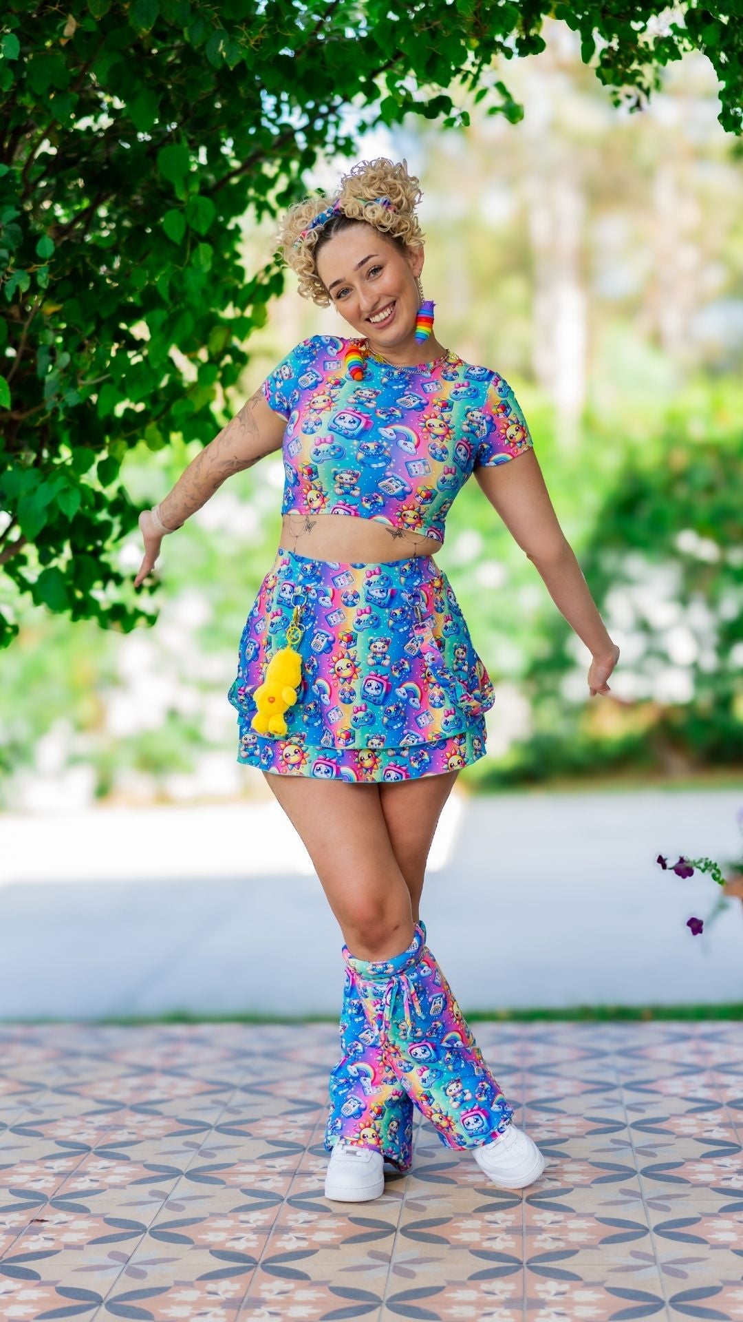 ✨COMING SOON✨ Kandi Kid Suspender Skirt