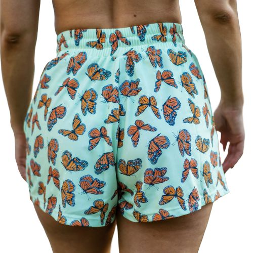 Green Butterfly Comfy Shorts