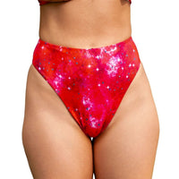 Thumbnail for ✨COMING SOON✨ Red In the stars High Waisted Bikini