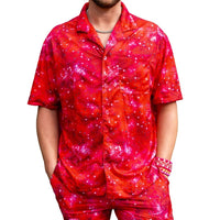 Thumbnail for ✨COMING SOON✨ Mens Button Up Red In The Stars