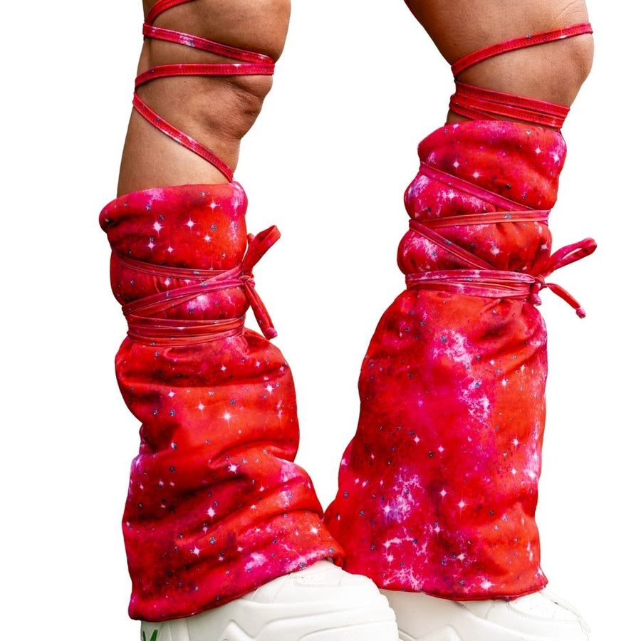 ✨COMING SOON✨ Red In The Stars LEG WARMERS