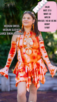 Thumbnail for ✨COMING SOON✨ Purple Tie Dye Pixie DRESS