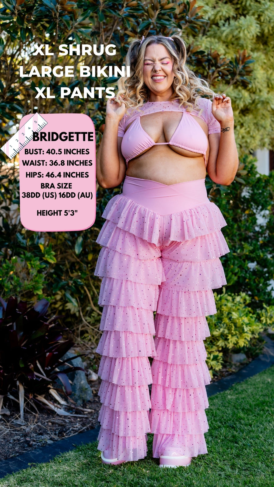 ✨COMING SOON✨ Baby Pink Glitter Mesh Short Sleeve Shrug