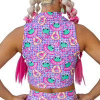 Thumbnail for ✨COMING SOON✨ Froggie Collared Crop