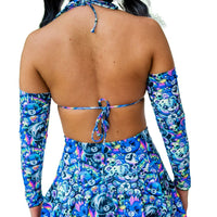 Thumbnail for ✨COMING SOON✨ Scare-Bear Triangle Bikini Top (UV REACTIVE)