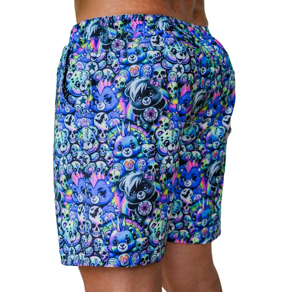 ✨COMING SOON✨ Scare-Bear Mens Shorts Board Short Length (UV REACTIVE)
