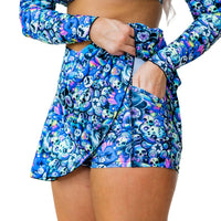 Thumbnail for ✨COMING SOON✨ Scare-Bear A-line Pocket Skort (UV REACTIVE)