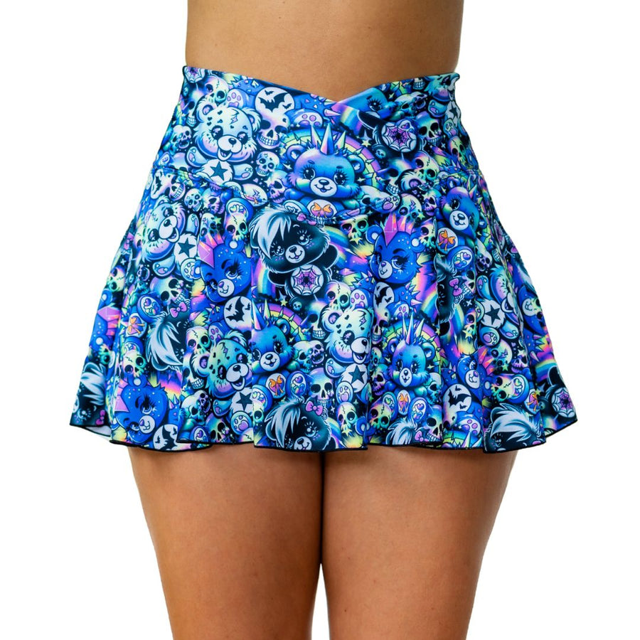 ✨COMING SOON✨ Scare-Bear A-line Pocket Skort (UV REACTIVE)