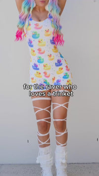 Duckies" A-line Pocket Skort