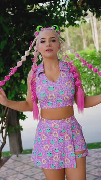 ✨COMING SOON✨ Froggie Buckle Skort