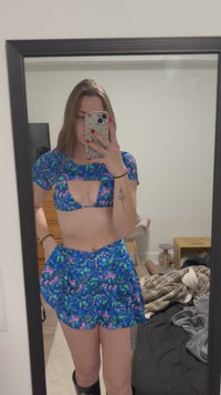 Duckies" A-line Pocket Skort