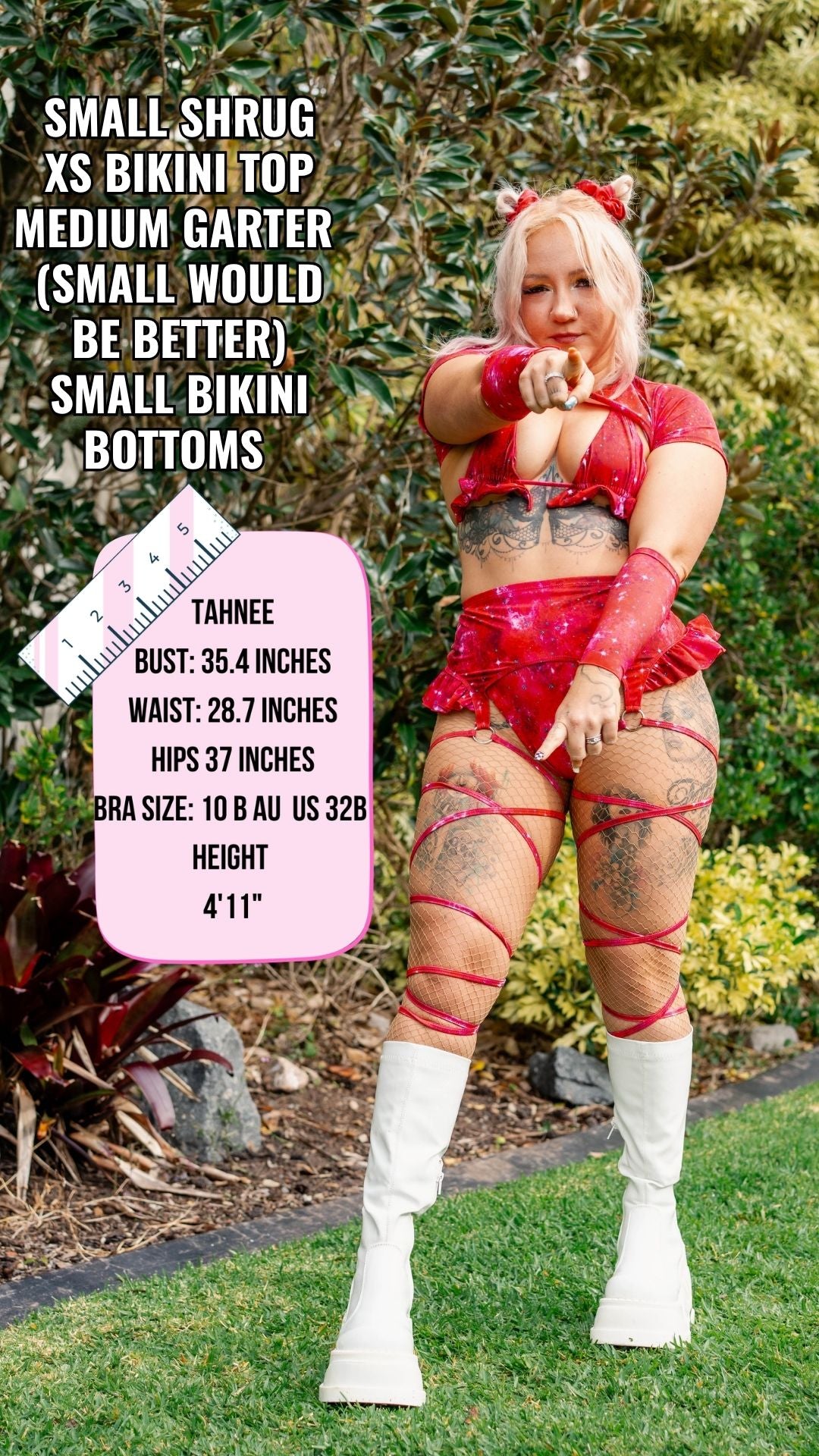 ✨COMING SOON✨ Red In the stars High Waisted Bikini