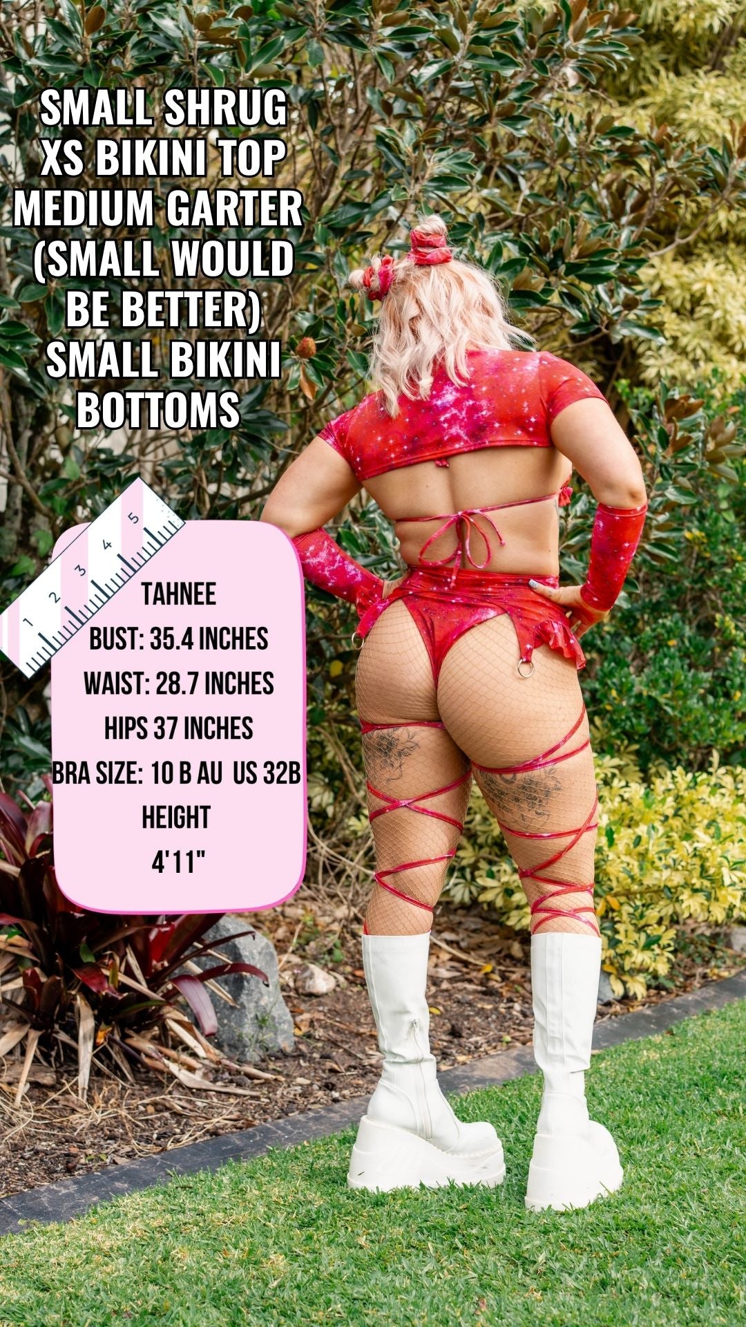 ✨COMING SOON✨ Red In the stars High Waisted Bikini