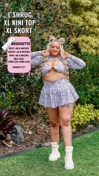 Thumbnail for ✨COMING SOON✨ Conversation Hearts A-line Pocket Skort